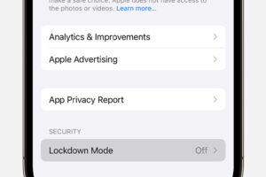iPhone Lockdown Mode: Great Device's Security