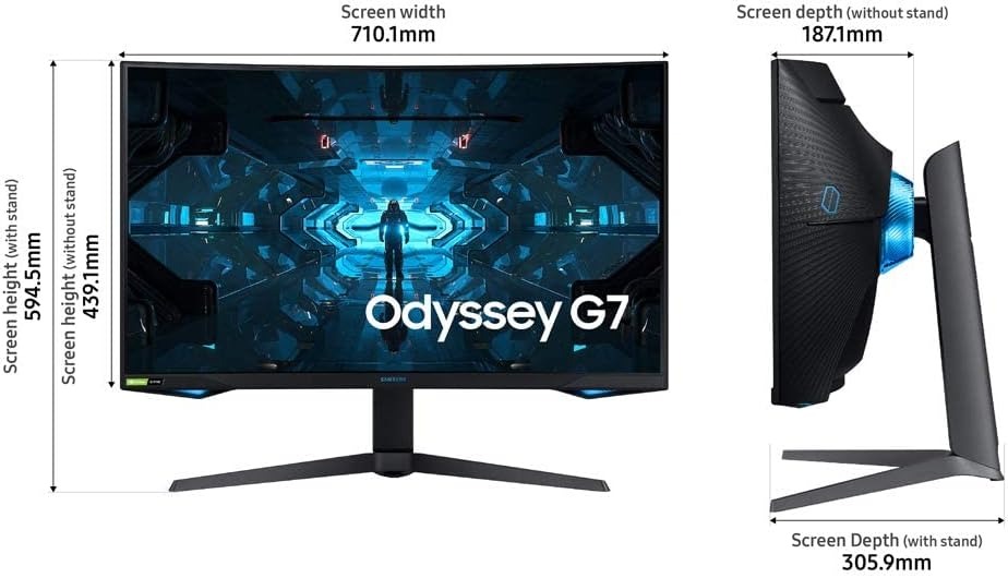 SAMSUNG Odyssey G7 Series Curved Gaming Monitor Black Friday Extravaganza