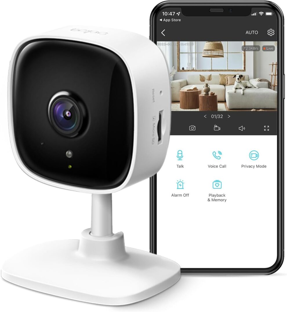 TP-Link Tapo 2K Indoor Security Camera - Unmissable 10% Black Friday Discount!