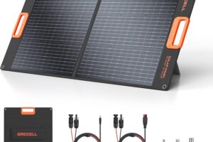 GRECELL 100W Portable Solar Panel: Unleashing Sun-Powered Freedom