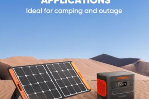 Unleash Solar Power Anywhere with the Jackery SolarSaga 100W Portable Solar Panel