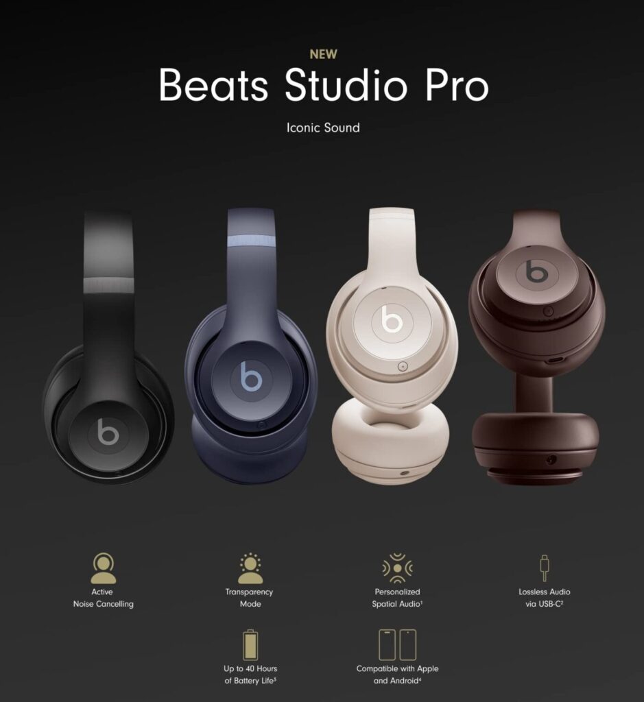 Immerse Yourself in Sound: The Ultimate Beats Studio Pro and AppleCare+ Bundle at 48% Off