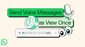 WhatsApp's View Once Voice Messages: A Privacy-Focused Approach to Sharing Audio