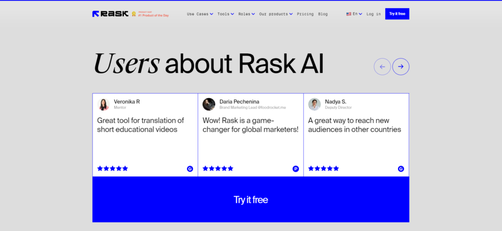Rask AI Review: Turn 1 Video Into 130 Videos with Different Languages