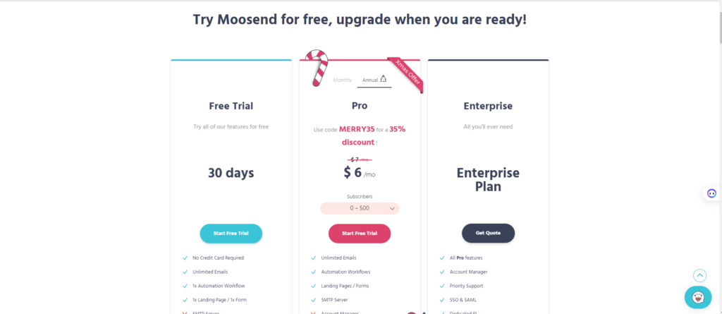 Moosend Email Marketing: Easy