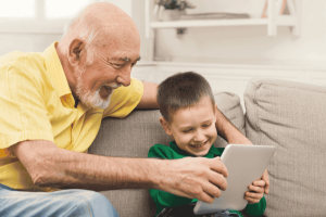 How to keep grandparents safe online