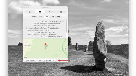 How to remove geotags and metadata from photos