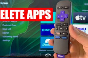 How to Delete Apps  Roku