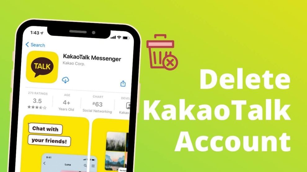 How to Delete Your KakaoTalk Account