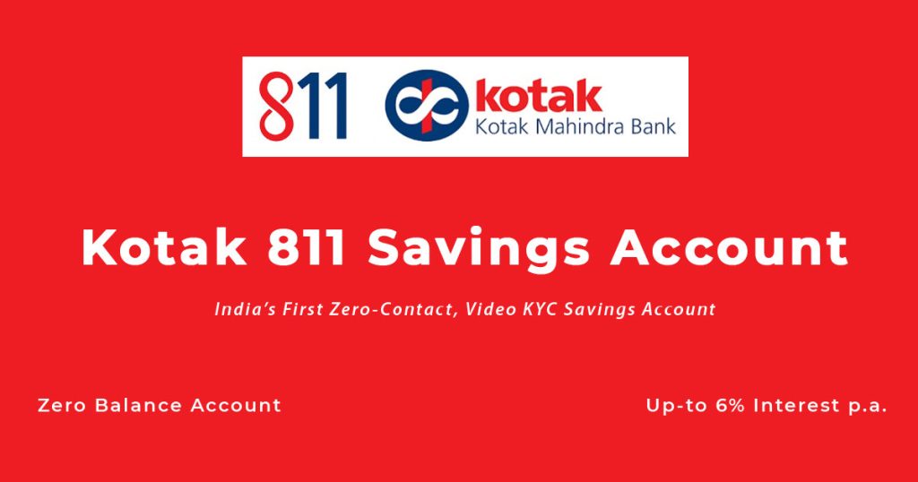 How to Open a Kotak 811 Zero Balance Savings Account Online