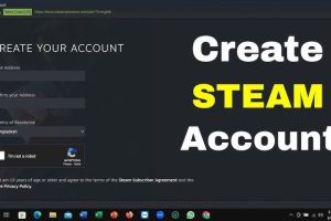 How to create a Steam Account