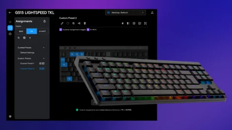 Logitech G515 LIGHTSPEED TKL: A Streamlined Symphony for Gamers and Minimalists
