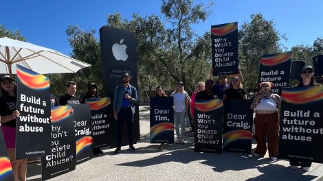 Child Safety Advocates Storm Apple Park: Demanding Reinstatement of CSAM Detection Tools