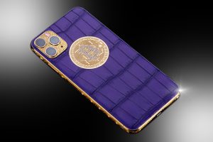 The Stuarthughes 24CT Gold & Diamond iPhone 11 Pro Bitcoin Edition