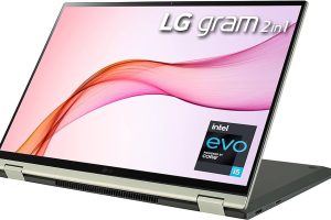 The LG gram 16” 2-in-1 with Intel Evo Power