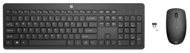 HP 235 Wireless Mouse and Keyboard Combo: Quiet Efficiency for the Modern Desk