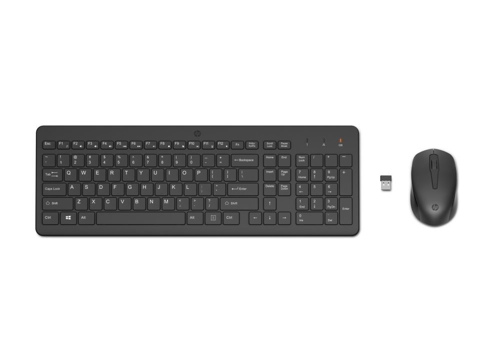 HP 235 Wireless Mouse and Keyboard Combo: Quiet Efficiency for the Modern Desk