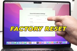 Resetting macOS to Factory Settings Without Erasing Data