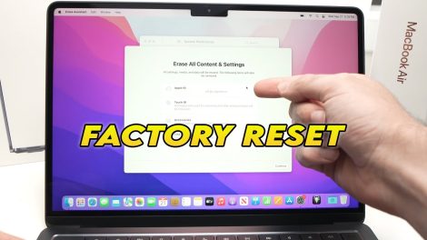 Resetting macOS to Factory Settings Without Erasing Data