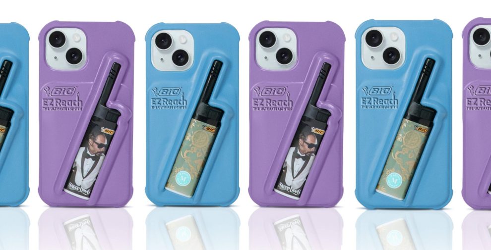 BIC launches limited-edition "Hold the Phone" cases for EZ Reach lighters