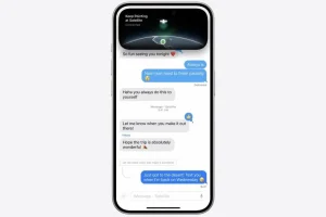 How to send messages via satellite on iPhone 14 and later models