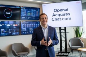 OpenAI Acquires Former Adult Website Domain Chat.com in Strategic Branding Move