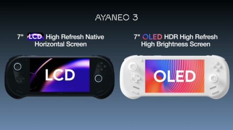 Ayaneo 3 Raises the Bar for Handheld Gaming with Dual Processor Options and OLED Display