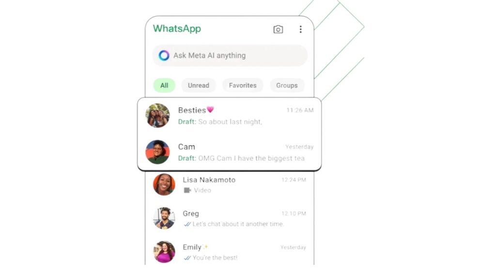 WhatsApp's Long-Awaited Drafts Feature Finally Arrives, Marking End of Era for Lost Messages