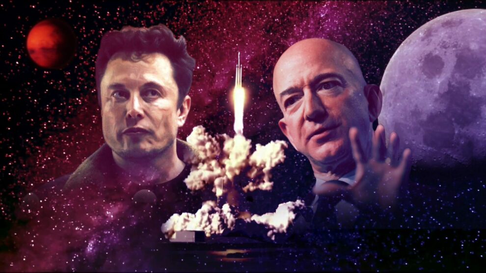 Space Race 2.0: Bezos and Musk Chart Divergent Paths for Humanity's Cosmic Future