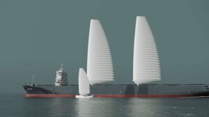 Sea Trade Reinvented: Modern Cargo Ship Harnesses Wind Power to Combat Maritime Pollution