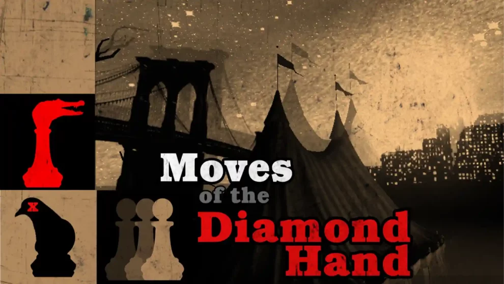 Moves of the Diamond Hand: A Surreal Dice-Rolling Masterpiece Unfolds