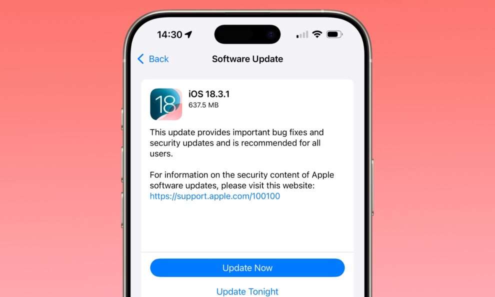 iPhone Users Report iOS 18.3.1 Update Reactivates Apple Intelligence Features