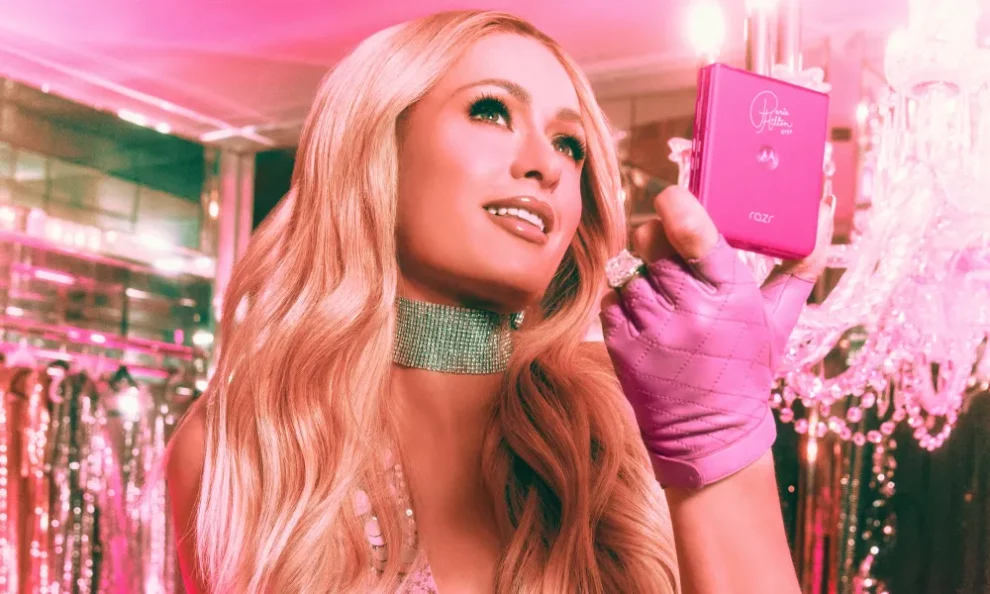 Motorola Partners with Paris Hilton for Special Edition Razr Plus (2024)