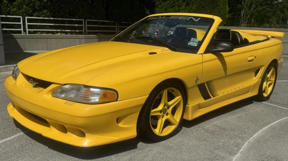 George Foreman’s Rare 1995 Saleen S351 Mustang Hits the Auction Block