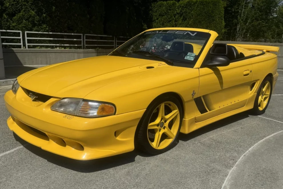 George Foreman’s Rare 1995 Saleen S351 Mustang Hits the Auction Block