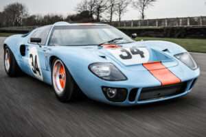 Revving Up Nostalgia: This GT40 Model Doubles as a Fully Functional Slot Car Track